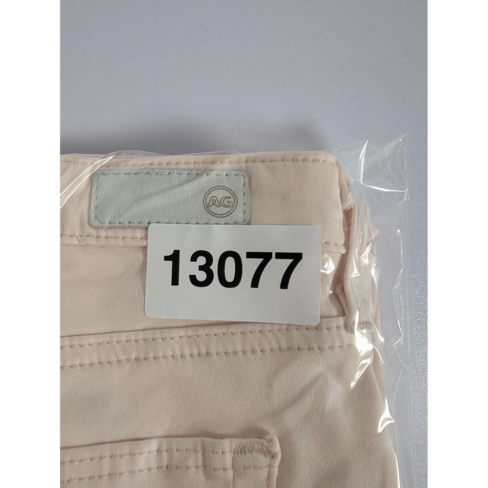 AG Adriano Goldschmied The Prima Crop Jeans Womens 29 Pink Mid Rise Stretch USA - Picture 14 of 14